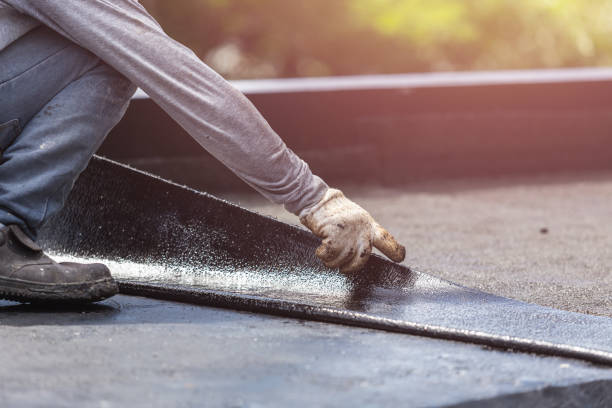 Professional Basement Waterproofing technician working in Mountain Lakes, NJ